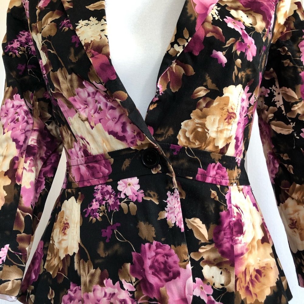 Floral blazer - Picture 3 of 4
